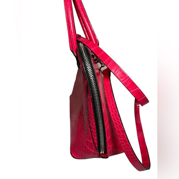 Zara 13in X 9in X 6in Pink Handbag - Picture 5 of 13